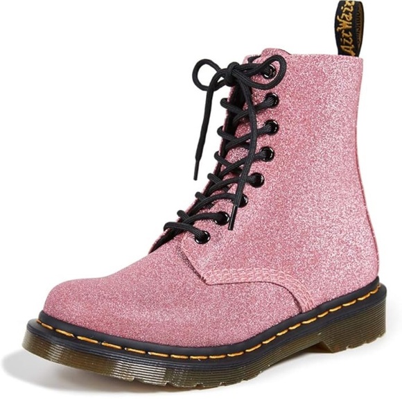 Dr. Martens 1460 Pascal Glitter womens Fashion Boot - Picture 4 of 9